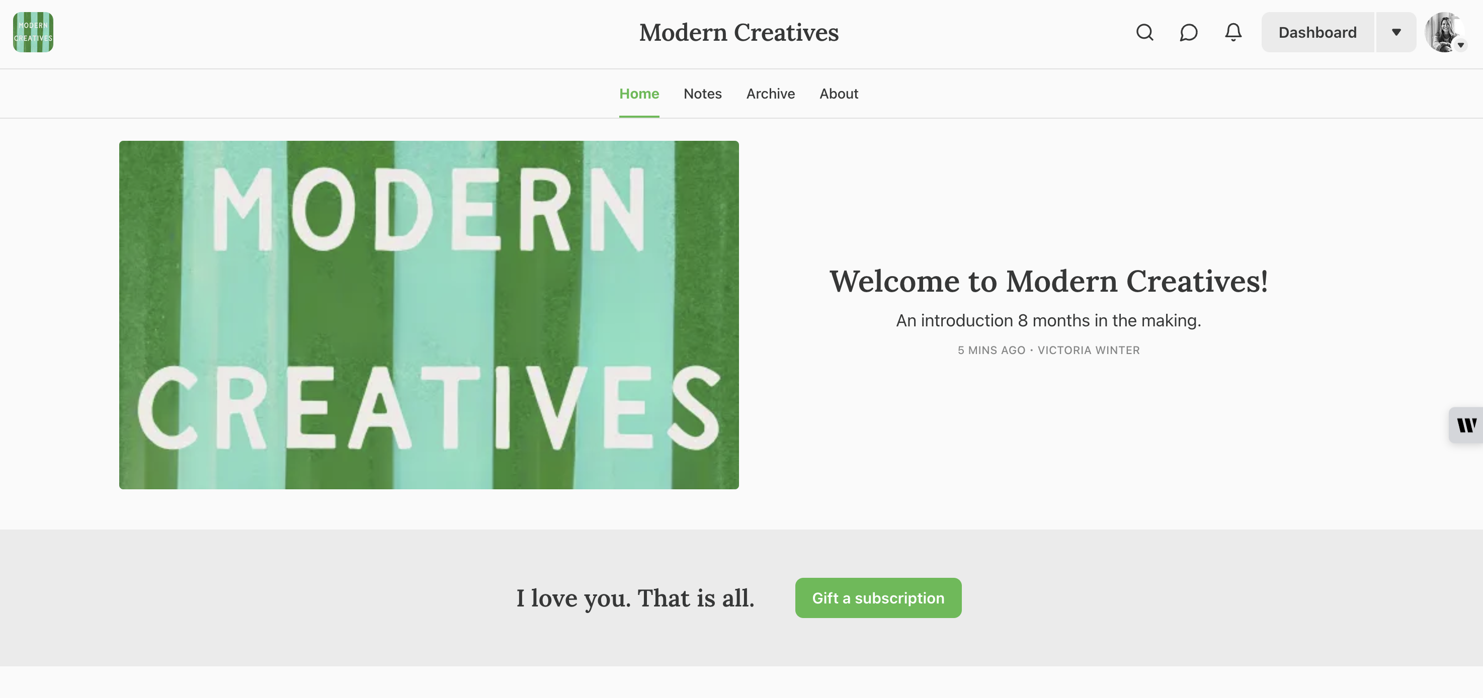 I'm launching a second newsletter! (why not)